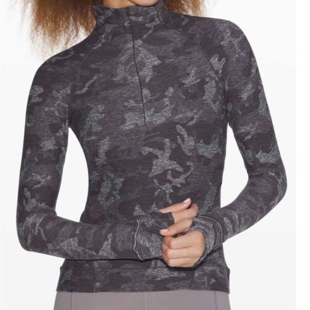 Lululemon Camo Half Zip